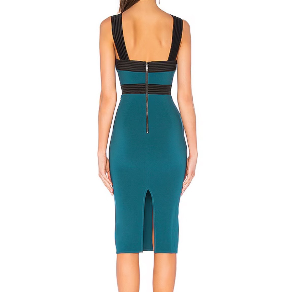 Michael Costello - Teal Dress - Medium - Picture 3 of 11
